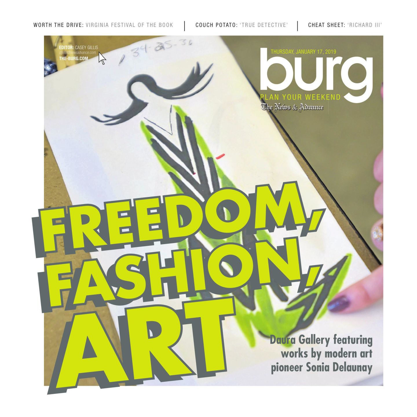 1 - Jan. 17 - Freedom Fashion Art